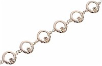 Sterling Silver Claddagh Love Bracelet Sterling Silver Claddagh Love Bracelet