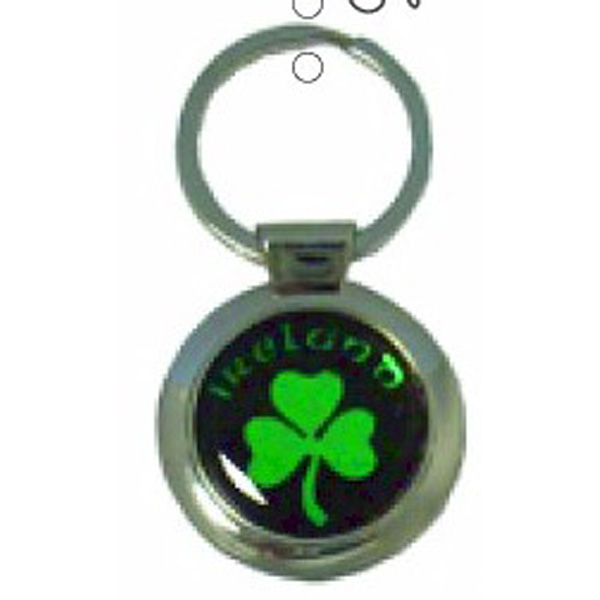 Souvenir Keyrings Shamrock Irish Quality Keyring / Key Chain on