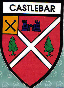 Castlebar, Co. Mayo Castlebar, Co. Mayo
(Irish Car Sticker)