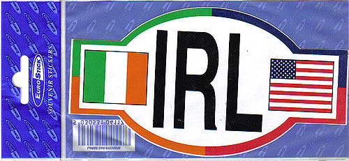 Ireland USA Friendship Bumper