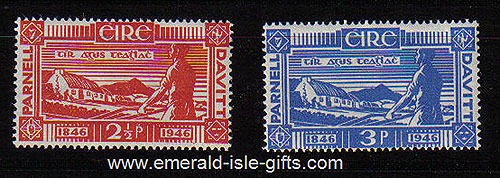 Ireland 1946 Land Reform Parnell & Davitt Mnh Set Of 2 Ireland 1946 Land Reform Parnell & Davitt Mnh Set Of 2