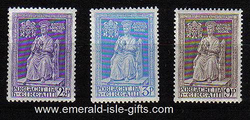 Ireland 1950 Holy Year St Peter Mnh Set Of 3 Ireland 1950 Holy Year St Peter Mnh Set Of 3