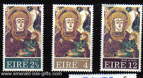 Ireland 1972 Christmas Mnh Set Of 3 - 323/5