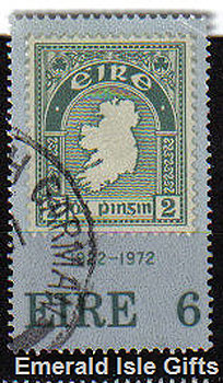 Ireland 1972 First Irish Postage Stamp Anniv. - 326