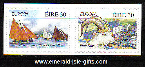 Ireland 1998 Europa: Festivals Self-adh. Mnh Set Of 2