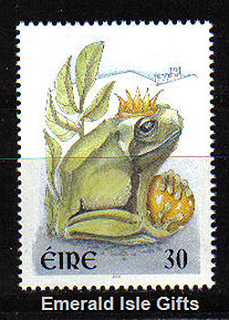 Ireland 2000 Love Stamp Mnh Princess Kissed The Frog Ireland 2000 Love Stamp Mnh Princess Kissed The Frog