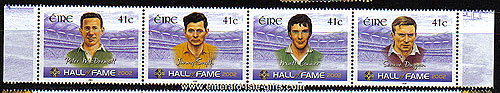 Ireland 2002 Gaa Hall Of Fame Part 2 Set 4 Mnh Se-ten Ireland 2002 Gaa Hall Of Fame Part 2 Set 4 Mnh Se-ten