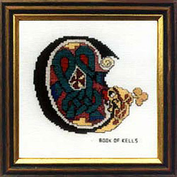 Celtic Letter'C' Cross Stitch