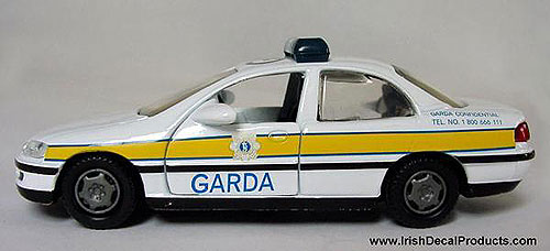 Irish Garda Police Car Die-Cast Model Irish Garda Police Car Die-Cast Model
(Collectors Edition)
