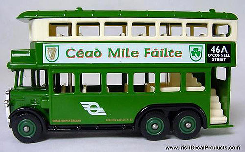 Lledo Ireland Irish Tourist Bus Lledo Ireland Irish Tourist Bus
(Cead Míle Fáilte)