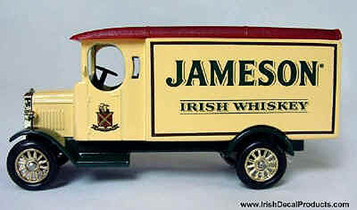 Old Jameson Irish Whiskey Die-cast Model Old Jameson Irish Whiskey Die-cast Model
(Delivery Van)