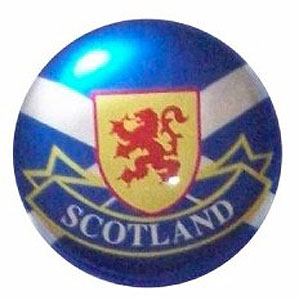 Round Scottish Flag & Lion Rampart Magnet Round Scottish Flag & Lion Rampart Magnet
(Fridge Magnet)
