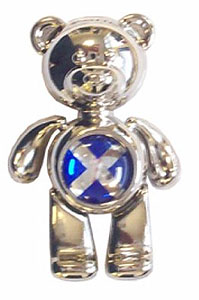Teddy Bear Scottish Flag Magnet Teddy Bear Scottish Flag Magnet
(Gift from Scotland)