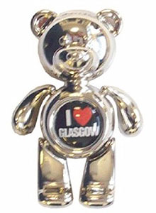I Love Glasgow - Teddy Bear Magnet I Love Glasgow - Teddy Bear Magnet
(Souvenir of Scotland)