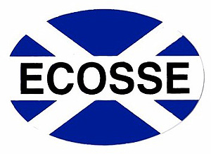 Ecosse Scotland Flag Car Sticker Ecosse Scotland Flag Car Sticker
(nice sticker)