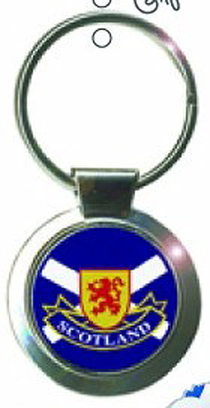 Scotland Lion & Flag quality Keyring Scotland Lion & Flag quality Keyring
(From Bonnie Scotland)