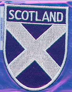 Embroidered Patch - Scotland Crossed Flag Embroidered Patch - Scotland Crossed Flag
(Celebrate your Scottish heritage)