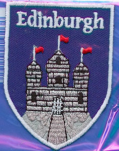 Edinburgh Castle Embroidered Patch Edinburgh Castle Embroidered Patch
(Remember your Scottish trip)