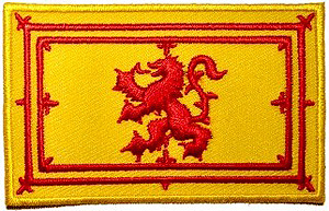 Scotland Lion Rampart Patch Scotland Lion Rampart Patch
(Embroidered)