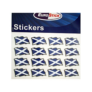 Miniature Sheet of Scottish Flag Miniature Sheet of Scottish Flag
(Decal Stickers)