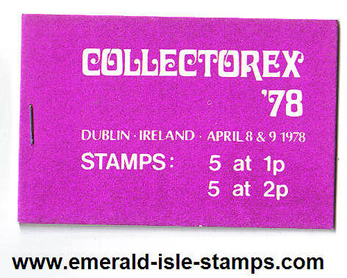 Ireland 1978 Collectorex Stamp Show Souvenir Bklt