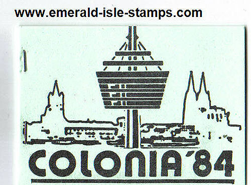 Ireland 1984 Fai Colonia Exhibition Bklt Ireland 1984 Fai Colonia Exhibition Bklt