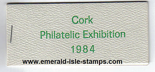 Ireland 1984 Cork Philatelic Exhibition Souvenir Bklt Ireland 1984 Cork Philatelic Exhibition Souvenir Bklt