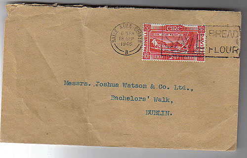 Ireland 1946 Fdc Parnell Davitt First Day Cover Ireland 1946 Fdc Parnell Davitt First Day Cover