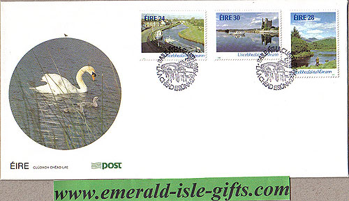 Ireland 1986 Fdc Irish Waterways (an Post)