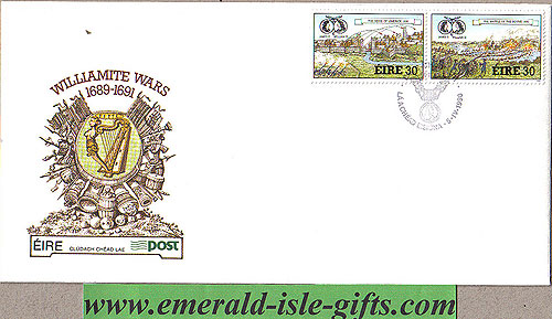 Ireland 1990 Fdc Williamite Wars Part 1 (an Post)