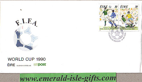 Ireland 1990 Fdc Italia 