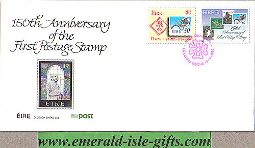 Ireland 1990 Fdc Postal History Anniversaries (an Post)