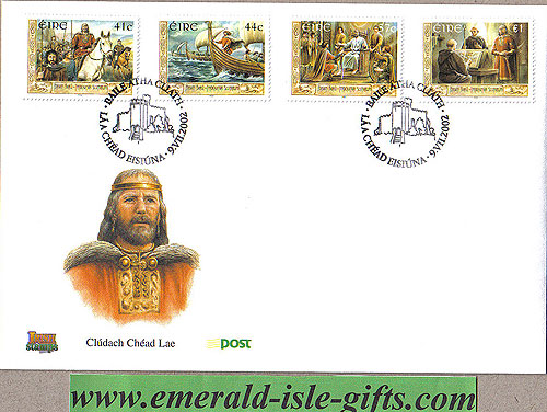 Ireland 2002 Fdc Brian Boru High King Ireland (an Post) Ireland 2002 Fdc Brian Boru High King Ireland (an Post)