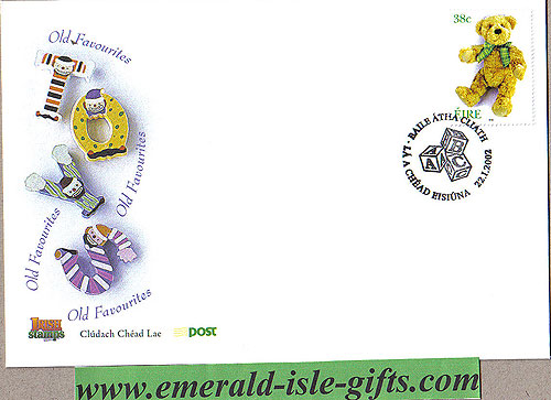 Ireland 2002 Fdc Love Stamp Teddy Bear (an Post) Ireland 2002 Fdc Love Stamp Teddy Bear (an Post)