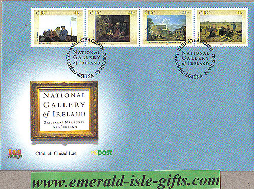 Ireland 2002 Fdc Irish National Gallery Part 1 (an Post Ireland 2002 Fdc Irish National Gallery Part 1 (an Post