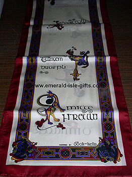 Irish Celtic Scarf Long - 3 Irish Celtic Scarf Long - 3
(Inspired by Book of Kells)