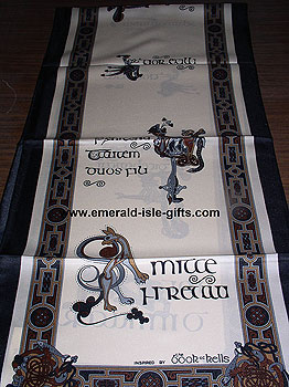 Irish Celtic Scarf Long - 4 Irish Celtic Scarf Long - 4
(Inspired by Book of Kells)