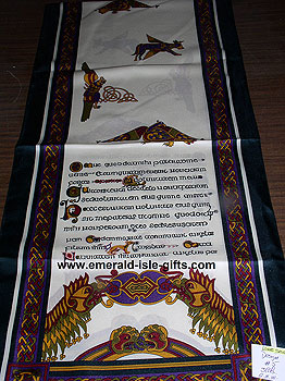 Irish Celtic Scarf Long - 6 Irish Celtic Scarf Long - 6
(Inspired by Book of Kells)