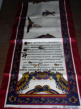 Irish Celtic Scarf Long - 7 Irish Celtic Scarf Long - 7
(Inspired by Book of Kells)