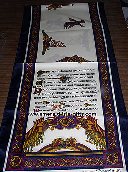 Irish Celtic Scarf Llong - 8 Irish Celtic Scarf Llong - 8
(Inspired by Book of Kells)