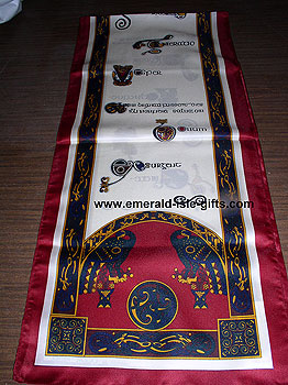 Irish Celtic Scarf Long - 10 Irish Celtic Scarf Long - 10
(Inspired by Book of Kells)