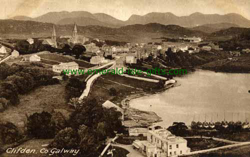 Clifden - Galway - Aerical view
