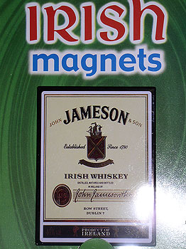 Jameson Irish Whiskey Fridge Magnet Jameson Irish Whiskey Fridge Magnet