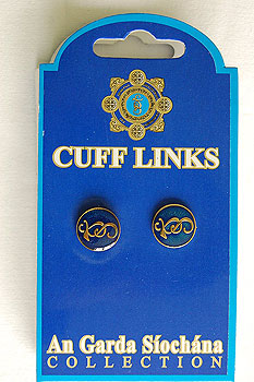 Irish Police Garda Cuff Links Irish Police Garda Cuff Links
(with logo)