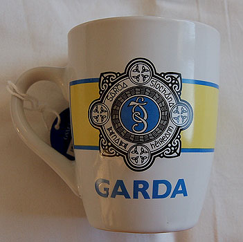 Irish Police Logo White Coffee Mug Irish Police Logo White Coffee Mug
(Garda Síochana)