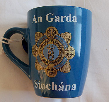 Blue Coffee Irish Police Garda Mug Blue Coffee Irish Police Garda Mug
(With Garda Logo)