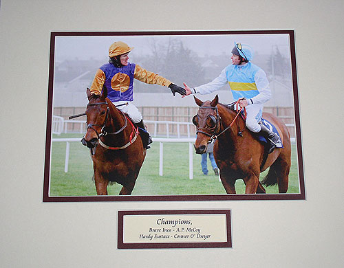 Champions: Brave Inca & Hardy Eustace Champions: Brave Inca & Hardy Eustace
(A.P. McCoy & Conor O