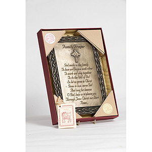 A Family Prayer A Family Prayer
(Bronze Irish Plaque)