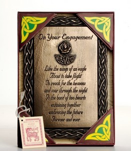 On Your Engagement On Your Engagement
(Bronze Plaque)