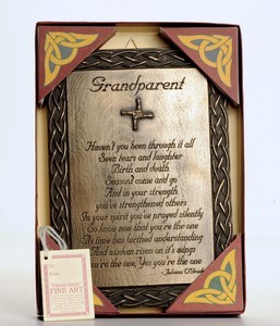 Poem for Grandparent Bronze Poem for Grandparent Bronze
(Handmade in Ireland)